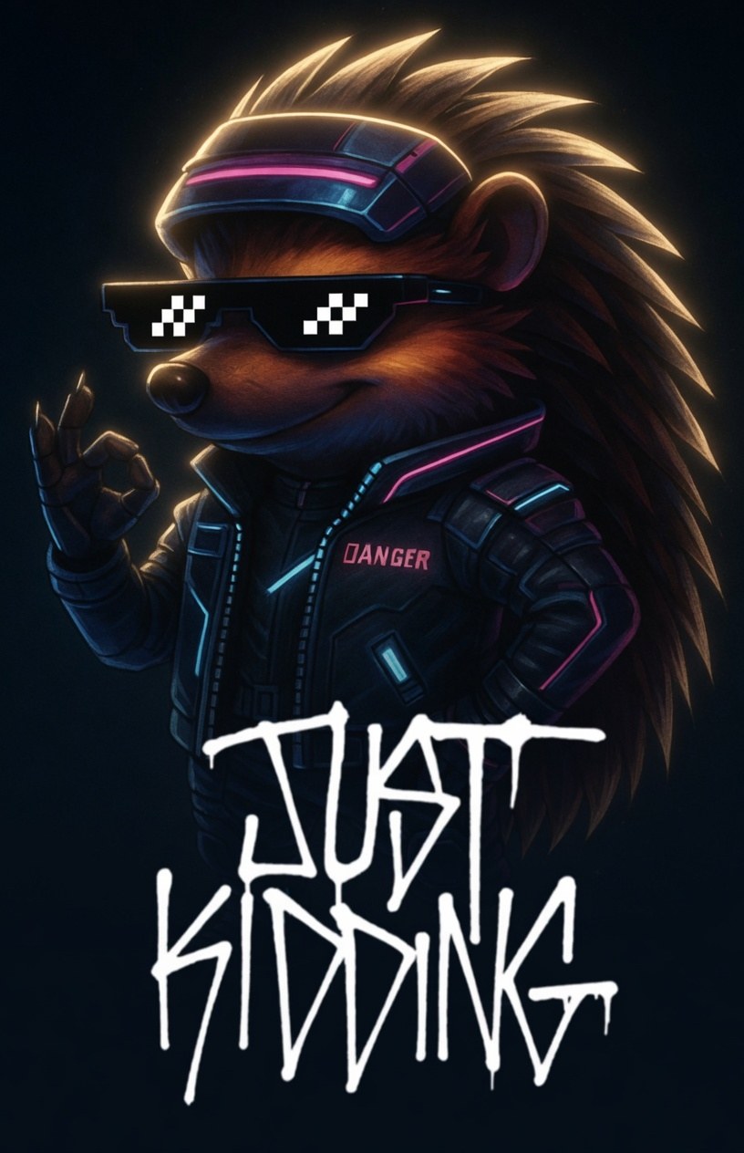 A cyber hedgehog: just kidding.